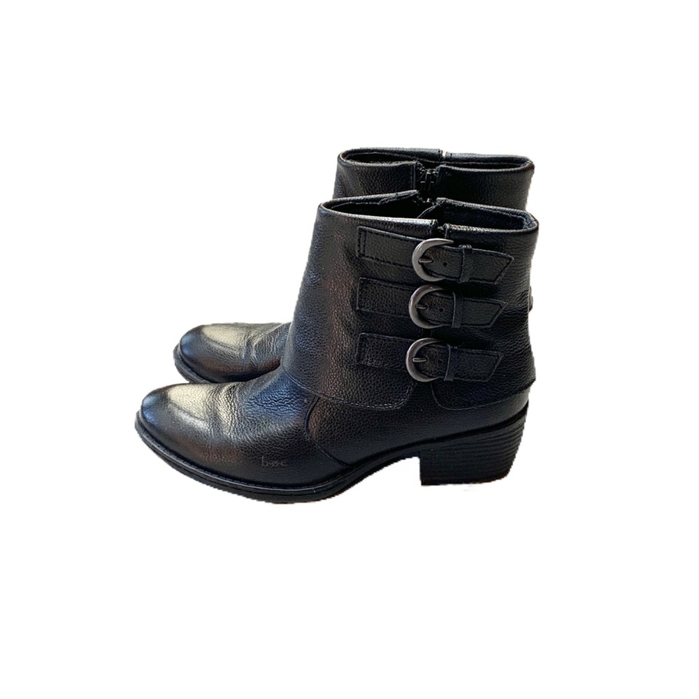 b.o.c. black ankle boots